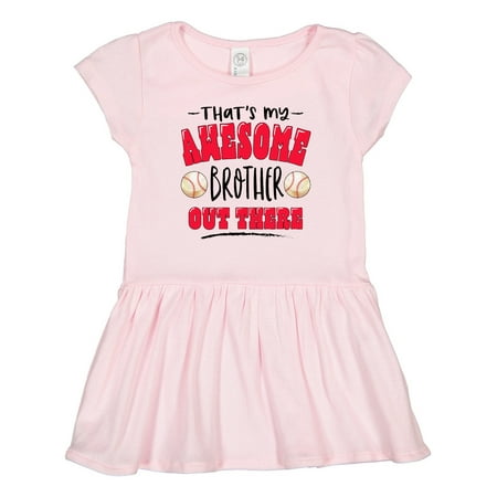 Inktastic That s My Awesome Brother out There with Baseballs Gift Toddler Girl Dress
Inktastic That s My Awesome Brother out There with Baseballs Gift Toddler Girl Dress