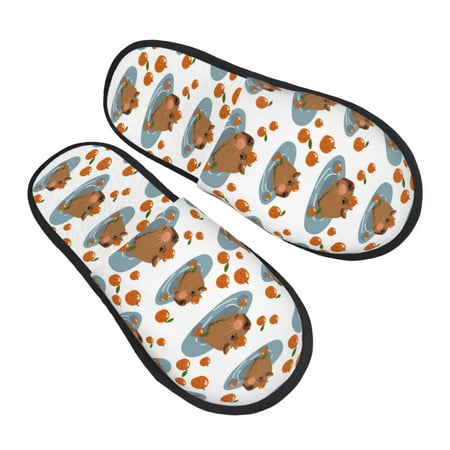 House Slippers for Women Men - Cute Capybaras Orange Soft House Shoes Fuzzy Slippers Lightweight Slip-On Cozy House Slippers for Woman Indoor Outdoor
House Slippers for Women Men - Cute Capybaras Orange Soft House Shoes Fuzzy Slippers Lightweight Slip-On Cozy House Slippers for Woman Indoor Outdoor