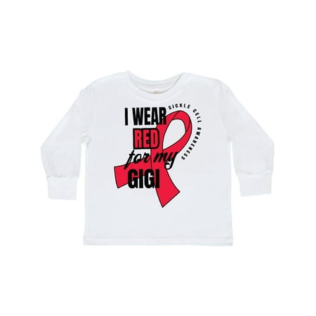 Inktastic Sickle Cell Awareness I Wear Red For My Gigi Gift Toddler Boy or Toddler Girl Long Sleeve T-Shirt
Inktastic Sickle Cell Awareness I Wear Red For My Gigi Gift Toddler Boy or Toddler Girl Long Sleeve T-Shirt