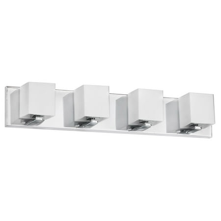 Bathroom Vanity 4 Light Bulb Fixture With Polished Chrome Finish Metal/Glass Material 4 160 Watts
Bathroom Vanity 4 Light Bulb Fixture With Polished Chrome Finish Metal/Glass Material 4 160 Watts