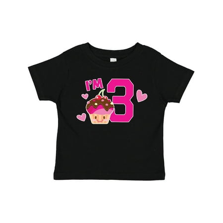 Inktastic I m 3 with Cute Cupcake and Hearts Gift Toddler Toddler Girl T-Shirt
Inktastic I m 3 with Cute Cupcake and Hearts Gift Toddler Toddler Girl T-Shirt