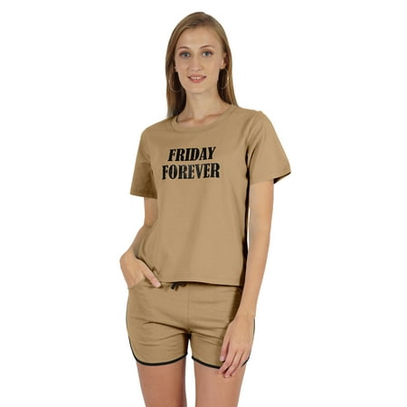 Inkmeso Graphic Printed Friday Forever Pajamas Nightwear Set For Women s Loungewear
Inkmeso Graphic Printed Friday Forever Pajamas Nightwear Set For Women s Loungewear