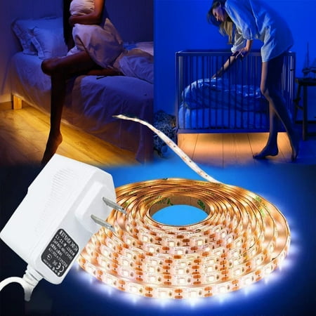 Yi Lighting 16.4ft Motion Activated Strip Lights Waterproof for Under Cabinet Kitchen Stair Bed Warm White
Yi Lighting 16.4ft Motion Activated Strip Lights Waterproof for Under Cabinet Kitchen Stair Bed Warm White