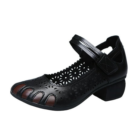 GNEIKDEING Round Retro Sandals Hollow Women s And Spring Style Soft Summer Sole Ethnic Heel Toe Mid Women s Sandals Gift on Clearance
GNEIKDEING Round Retro Sandals Hollow Women s And Spring Style Soft Summer Sole Ethnic Heel Toe Mid Women s Sandals Gift on Clearance