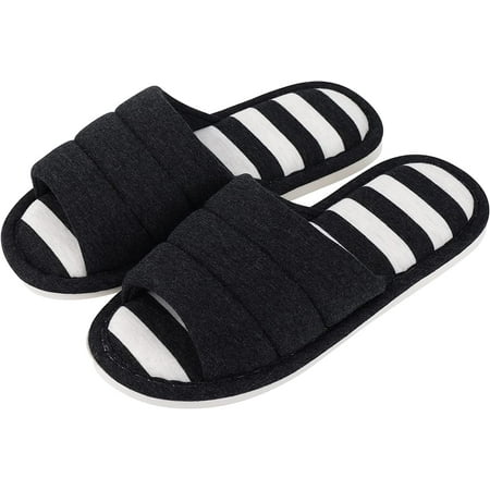 QWZNDZGR Womens Open Toe House Slippers Soft Cotton Indoor Slippers Slip-on Memory Foam Bedroom Slippers Home Shoes
QWZNDZGR Womens Open Toe House Slippers Soft Cotton Indoor Slippers Slip-on Memory Foam Bedroom Slippers Home Shoes