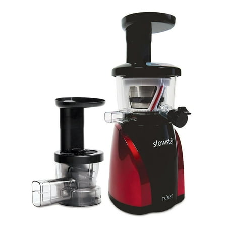 Tribest SW-2000-B Slowstar vertical Slow Cold Press Juicer and Mincer, Red/Black - Walmart.com