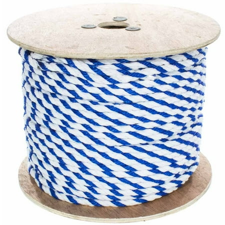 West Coast Paracord Twisted Polypropylene Pool Rope 1/4 3/8 1/2 3/4