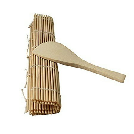 Delicious sushi rolling Maker Bamboo Roll Housing Material Mat + Rice Paddling
Delicious sushi rolling Maker Bamboo Roll Housing Material Mat + Rice Paddling