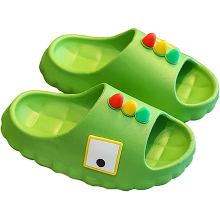 CoCopeaunts Cartoon Slide for Kids Toddler Boys Girls Soft Comfy Beach Slides Non-slip Open Toe House Shoes Indoor & Outdoor
CoCopeaunts Cartoon Slide for Kids Toddler Boys Girls Soft Comfy Beach Slides Non-slip Open Toe House Shoes Indoor & Outdoor