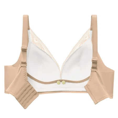 Aayomet Push Up Bra Women s Plus Size Full Coverage Underwire Unlined Minimizer Lace Bra Beige L
Aayomet Push Up Bra Women s Plus Size Full Coverage Underwire Unlined Minimizer Lace Bra Beige L