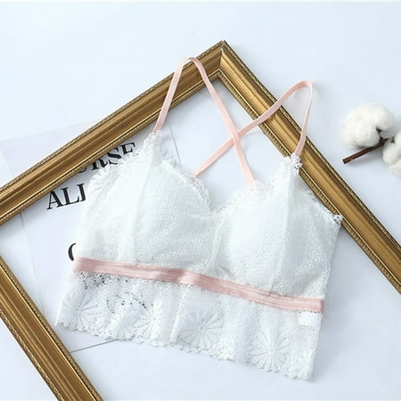 Daqian Clearance Bras for Women Women Wireless Bra Top Vest Breathable Chest Pad Wearing Sports Underwear Women Bras on Sale White Free size
Daqian Clearance Bras for Women Women Wireless Bra Top Vest Breathable Chest Pad Wearing Sports Underwear Women Bras on Sale White Free size