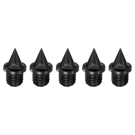 Track Spikes 1/4 Inch Carbon Steel Lightweight for Sprint Track Shoes Black 5 Pieces
Track Spikes 1/4 Inch Carbon Steel Lightweight for Sprint Track Shoes Black 5 Pieces