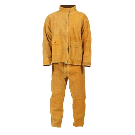 BESTHUA Welding Suit Splash-proof Heat-resistant Clothing for Male