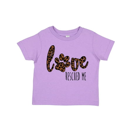 Inktastic Love Rescued Me Paw Print in Leopard Gift Toddler Boy or Toddler Girl T-Shirt
Inktastic Love Rescued Me Paw Print in Leopard Gift Toddler Boy or Toddler Girl T-Shirt