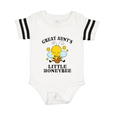 Inktastic Cute Bee Great Aunt s Little Honeybee with Stars Gift Baby Boy or Baby Girl Bodysuit
Inktastic Cute Bee Great Aunt s Little Honeybee with Stars Gift Baby Boy or Baby Girl Bodysuit