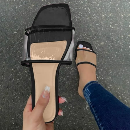 Vedolay Slippers for Women Outdoor Summer Slippers Cute Slippers Thick Sole Soft Indoor Outdoor Slippers for Women Black 9
Vedolay Slippers for Women Outdoor Summer Slippers Cute Slippers Thick Sole Soft Indoor Outdoor Slippers for Women Black 9