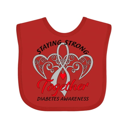 Inktastic Diabetes Awareness Gray Ribbon Red Heart Gift Baby Boy or Baby Girl Bib
Inktastic Diabetes Awareness Gray Ribbon Red Heart Gift Baby Boy or Baby Girl Bib