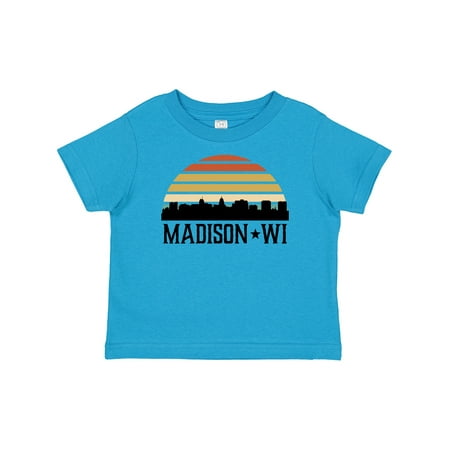 Inktastic Madison Wisconsin Skyline Retro Sunset Gift Baby Boy or Baby Girl T-Shirt
Inktastic Madison Wisconsin Skyline Retro Sunset Gift Baby Boy or Baby Girl T-Shirt