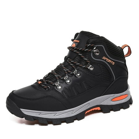Waterproof Hiking Boots for Men Non Slip Lace Up Trekking Trail Backpacking Camping Shoes for Adult Outdoor
Waterproof Hiking Boots for Men Non Slip Lace Up Trekking Trail Backpacking Camping Shoes for Adult Outdoor