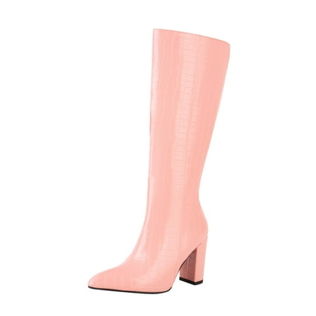 Dyfzdhu Ladies Autumn And Winter Fashion Handsome Solid Color Stone Pattern Square And Thick Heel Pointed Toe Comfortable Side Zipper Boots
Dyfzdhu Ladies Autumn And Winter Fashion Handsome Solid Color Stone Pattern Square And Thick Heel Pointed Toe Comfortable Side Zipper Boots