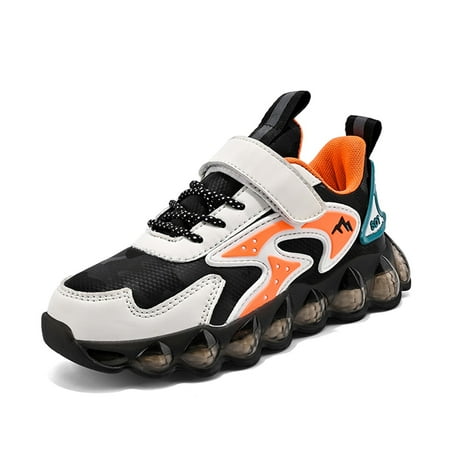 Kids Breathable Sneakers Lightweight Easy Walk Casual Sport Strap Athletic Running Shoes for Boys Girls Orange
Kids Breathable Sneakers Lightweight Easy Walk Casual Sport Strap Athletic Running Shoes for Boys Girls Orange