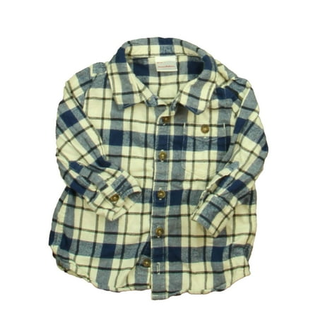 Pre-owned Hanna Andersson Boys Ivory | Blue | Black Plaid Button Down Long Sleeve size: 18-24 Months
Pre-owned Hanna Andersson Boys Ivory | Blue | Black Plaid Button Down Long Sleeve size: 18-24 Months