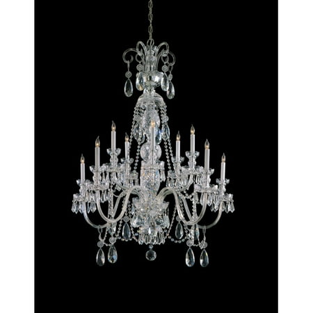 Crystorama Traditional Crystal 5020 10 Light Chandelier
