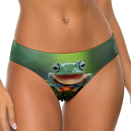 

Tree Frog Women s Thongs Sexy T Back G-Strings Panties Underwear Panty