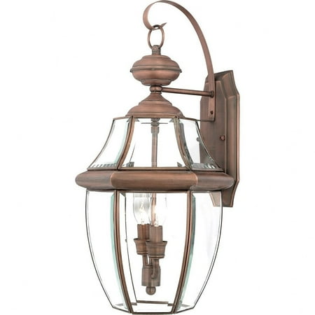 2 Light Large Wall Lantern-Aged Copper Finish Bailey Street Home 71-Bel-619355