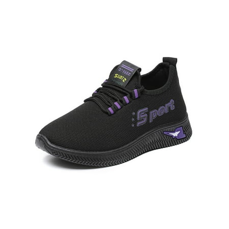 Sanviglor Womens Sneakers Sport Athletic Shoes Fitness Workout Trainers Outdoor Casual Non-Slip Flats Comfort Breathable Walking Shoe Black Purple 7
Sanviglor Womens Sneakers Sport Athletic Shoes Fitness Workout Trainers Outdoor Casual Non-Slip Flats Comfort Breathable Walking Shoe Black Purple 7