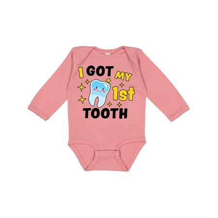Inktastic I Got My 1st Tooth with Cute Tooth Baby Gift Baby Boy or Baby Girl Long Sleeve Bodysuit
Inktastic I Got My 1st Tooth with Cute Tooth Baby Gift Baby Boy or Baby Girl Long Sleeve Bodysuit
