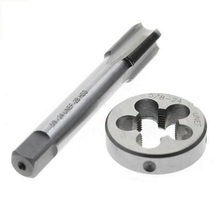 GLFSIL HSS 5/8 -24 UNEF Right Hand Thread Tap and Die Set New (5/8*24)