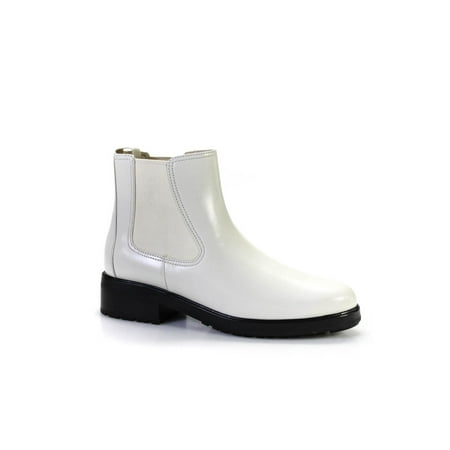 Pre-owned|Everlane Womens Modern Utility Chelsea Weather Boots White Size 8