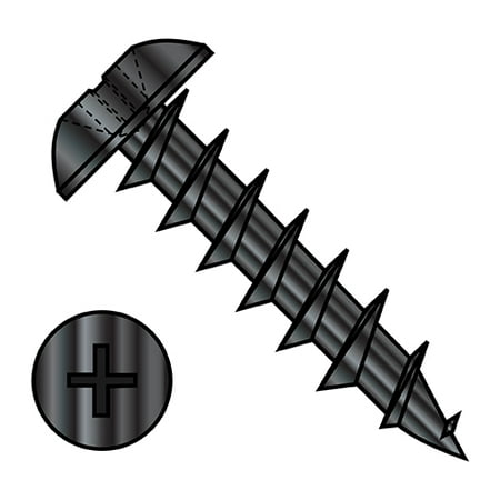 8-11X1/2 Phillips Truss Deep Thread Wood Screw Full Thread Black Oxide (Pack Qty 7 000) BC-0808DPTDB
8-11X1/2 Phillips Truss Deep Thread Wood Screw Full Thread Black Oxide (Pack Qty 7 000) BC-0808DPTDB