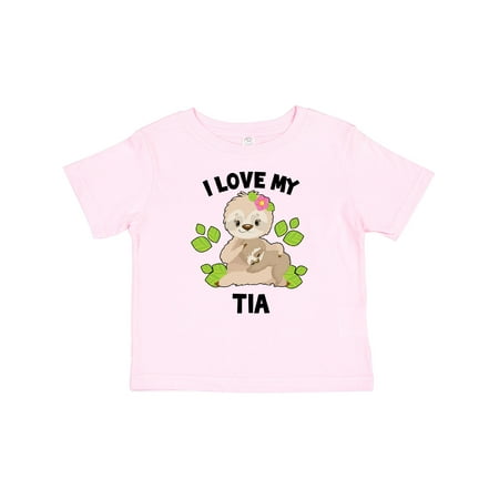Inktastic Cute Sloth I Love My Tia with Green Leaves Gift Baby Boy or Baby Girl T-Shirt
Inktastic Cute Sloth I Love My Tia with Green Leaves Gift Baby Boy or Baby Girl T-Shirt