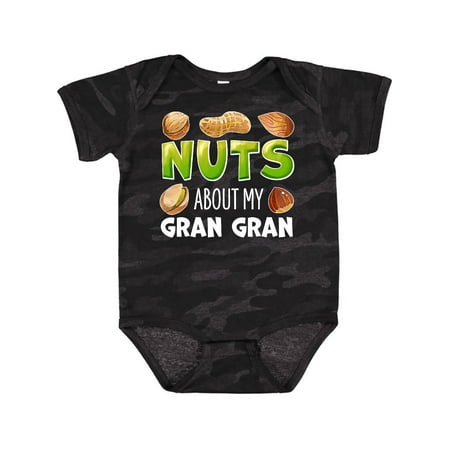 Inktastic Nuts About My Gran Gran Peanut Almond Pistachio Gift Baby Boy or Baby Girl Bodysuit
Inktastic Nuts About My Gran Gran Peanut Almond Pistachio Gift Baby Boy or Baby Girl Bodysuit