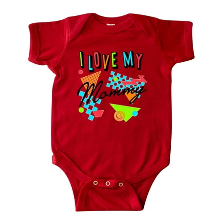 Inktastic I Love my Mommy- 80s retro style Gift Baby Boy or Baby Girl Bodysuit
Inktastic I Love my Mommy- 80s retro style Gift Baby Boy or Baby Girl Bodysuit