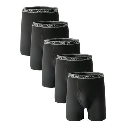 FixtureDisplays® 5PK Men s Soft Cotton Boxer Briefs Fly Front Underwear Size: M. Fit for waist size: 27.6 . 21811-M
FixtureDisplays® 5PK Men s Soft Cotton Boxer Briefs Fly Front Underwear Size: M. Fit for waist size: 27.6 . 21811-M