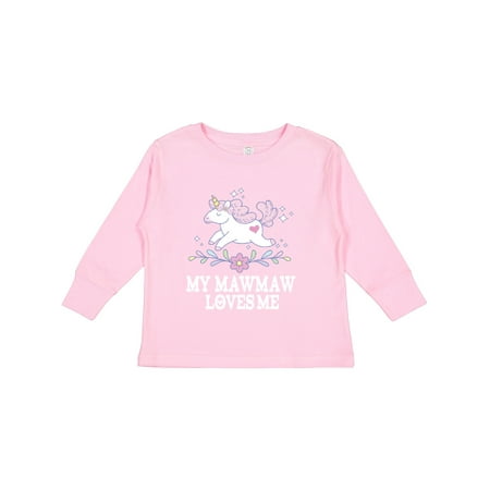 Inktastic Mawmaw Loves Me Girls Grandchild Unicorn Girls Long Sleeve Toddler T-Shirt
Inktastic Mawmaw Loves Me Girls Grandchild Unicorn Girls Long Sleeve Toddler T-Shirt