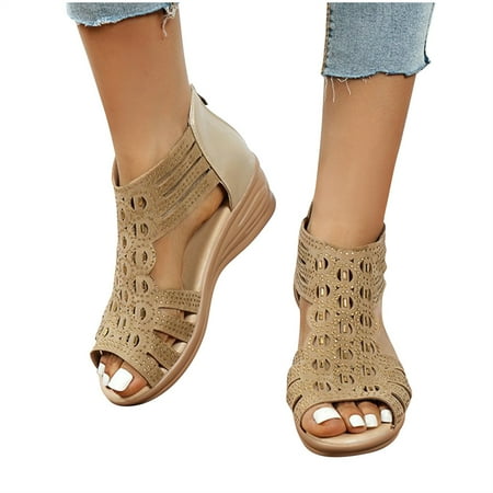 SHENGXINY Woman Sandals Women Cyrstal Comfortable Pumps Ladies Fashion Wedges Female Rome Bling Hollow Out Shoes Women s Zip Footwear
SHENGXINY Woman Sandals Women Cyrstal Comfortable Pumps Ladies Fashion Wedges Female Rome Bling Hollow Out Shoes Women s Zip Footwear