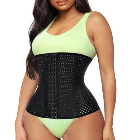 Gotoly Waist Trainer for Women Weight Loss Workout Sport Body Shaper Girdle Tummy Cincher Underbust Corset(Black Large)
Gotoly Waist Trainer for Women Weight Loss Workout Sport Body Shaper Girdle Tummy Cincher Underbust Corset(Black Large)