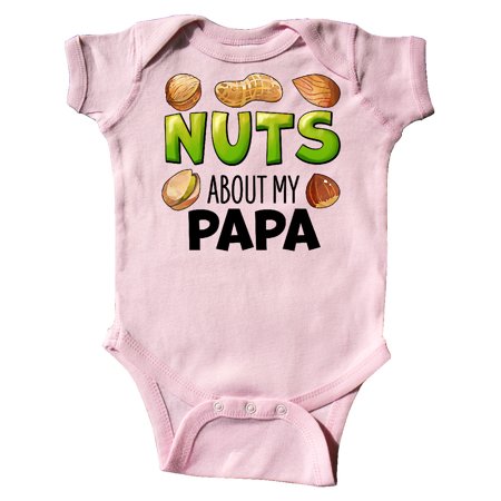 Inktastic Nuts About My Papa Peanut Almond Pistachio Gift Baby Boy or Baby Girl Bodysuit
Inktastic Nuts About My Papa Peanut Almond Pistachio Gift Baby Boy or Baby Girl Bodysuit