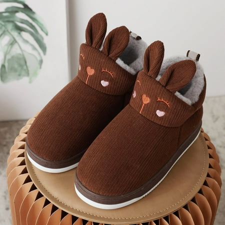 TALKVE Women s Winter Cotton Shoes Thickened Velvet Cotton Slippers Cartoon Cute Rabbit Casual Cotton Shoes
TALKVE Women s Winter Cotton Shoes Thickened Velvet Cotton Slippers Cartoon Cute Rabbit Casual Cotton Shoes
