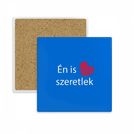 Hungarian I Love You Text Design Script Coaster Cup Mat Mug Subplate Holder Insulation Stone
Hungarian I Love You Text Design Script Coaster Cup Mat Mug Subplate Holder Insulation Stone