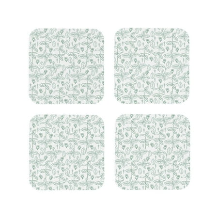 Matuu Leaf Print for Cup Coasters Set of 4 Leather Coasters Desk Coasters for Office Measures 4” x 4”-Square
Matuu Leaf Print for Cup Coasters Set of 4 Leather Coasters Desk Coasters for Office Measures 4” x 4”-Square