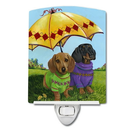 Caroline s Treasures PPP3084CNL Dachshund Hot Doggies Ceramic Night Light 6x4x3 multicolor
Caroline s Treasures PPP3084CNL Dachshund Hot Doggies Ceramic Night Light 6x4x3 multicolor