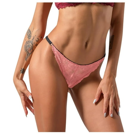 Knosfe Women s Lace Panties Breathable Soft Underwear Stretch Low Waisted See Through Briefs M
Knosfe Women s Lace Panties Breathable Soft Underwear Stretch Low Waisted See Through Briefs M