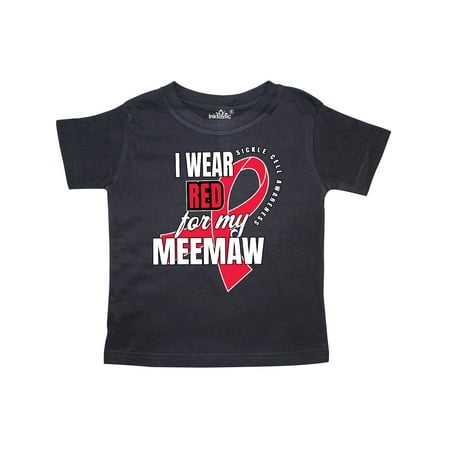 Inktastic Sickle Cell Awareness I Wear Red For My Meemaw Gift Toddler Boy or Toddler Girl T-Shirt
Inktastic Sickle Cell Awareness I Wear Red For My Meemaw Gift Toddler Boy or Toddler Girl T-Shirt