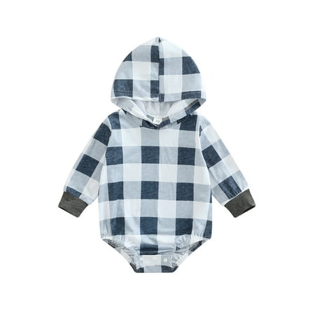 FOCUSNORM Kids Toddler Boys Girls Hooded Jumpsuit Long Sleeve Plaid Shirt Tops Outwear Fall Winter Clothes
FOCUSNORM Kids Toddler Boys Girls Hooded Jumpsuit Long Sleeve Plaid Shirt Tops Outwear Fall Winter Clothes