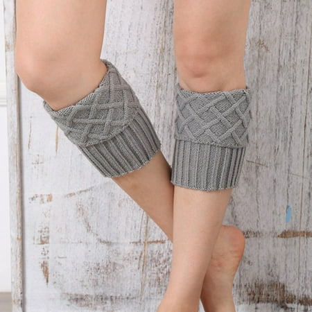 Poseidon Women Winter Rhombus Knitted Leg Warmers Solid Color Boot Socks Toppers Cuffs
Poseidon Women Winter Rhombus Knitted Leg Warmers Solid Color Boot Socks Toppers Cuffs